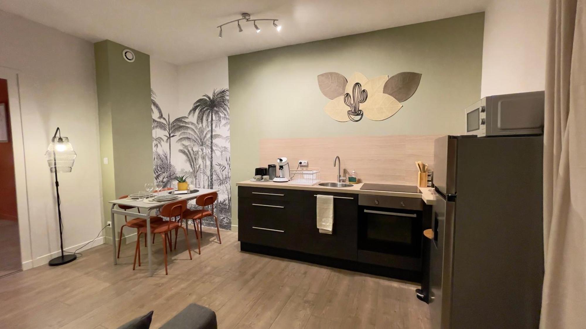 Apartment Les Vignes - T2 Cosy, Calme, Excentre Dijon